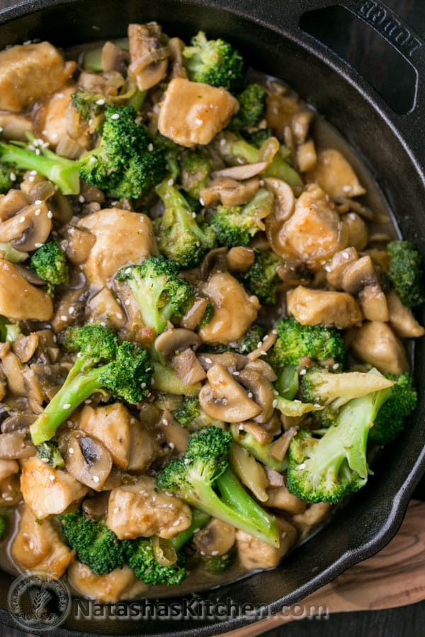 Chicken Broccoli Stir Fry
 Chicken Broccoli and Mushroom Stir Fry Recipes for