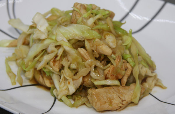 Chicken Cabbage Stir Fry
 Chicken and Cabbage Stir Fry