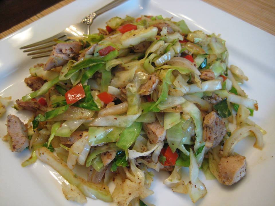 Chicken Cabbage Stir Fry
 CHICKEN CABBAGE STIR FRY good recipes