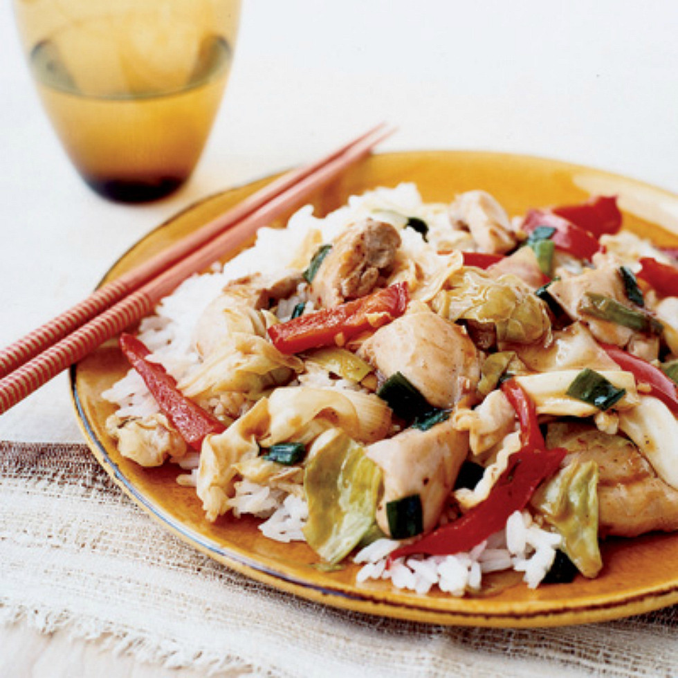 Chicken Cabbage Stir Fry
 Chicken and Cabbage Stir fry