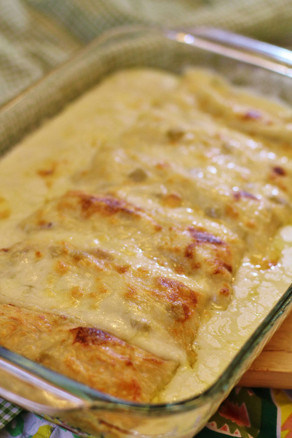 Chicken Enchiladas With White Sauce
 White Chicken Enchiladas Joyful Mommas Kitchen