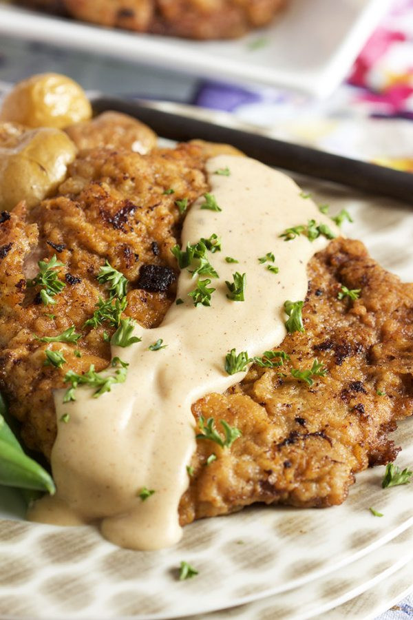 Chicken Fried Steak Recipes
 Chicken Fried Steak with Country Gravy Recipe Girl