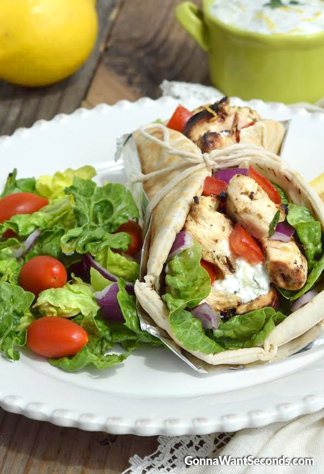 Chicken Gyros Recipe
 107 best images about Chicken dishes on Pinterest
