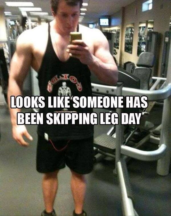 Chicken Legs Gym
 Don t for leg day Maximum Hilarity