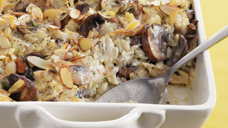 Chicken Mushroom Rice Casserole
 Chicken Mushroom and Wild Rice Bake Recipe BettyCrocker