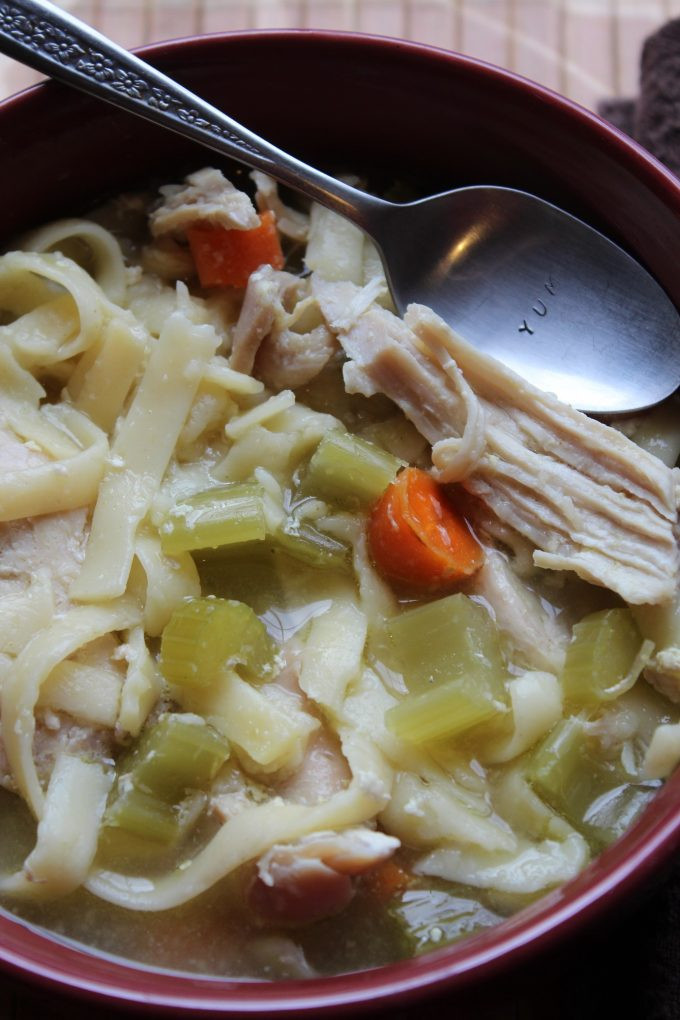 Chicken Noodle Soup Crockpot
 Crock Pot Chicken Noodle Soup