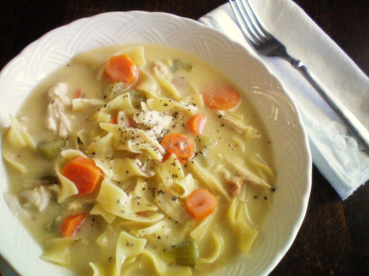 Chicken Noodle Soup Crockpot
 Crock Pot Creamy Chicken Noodle Soup