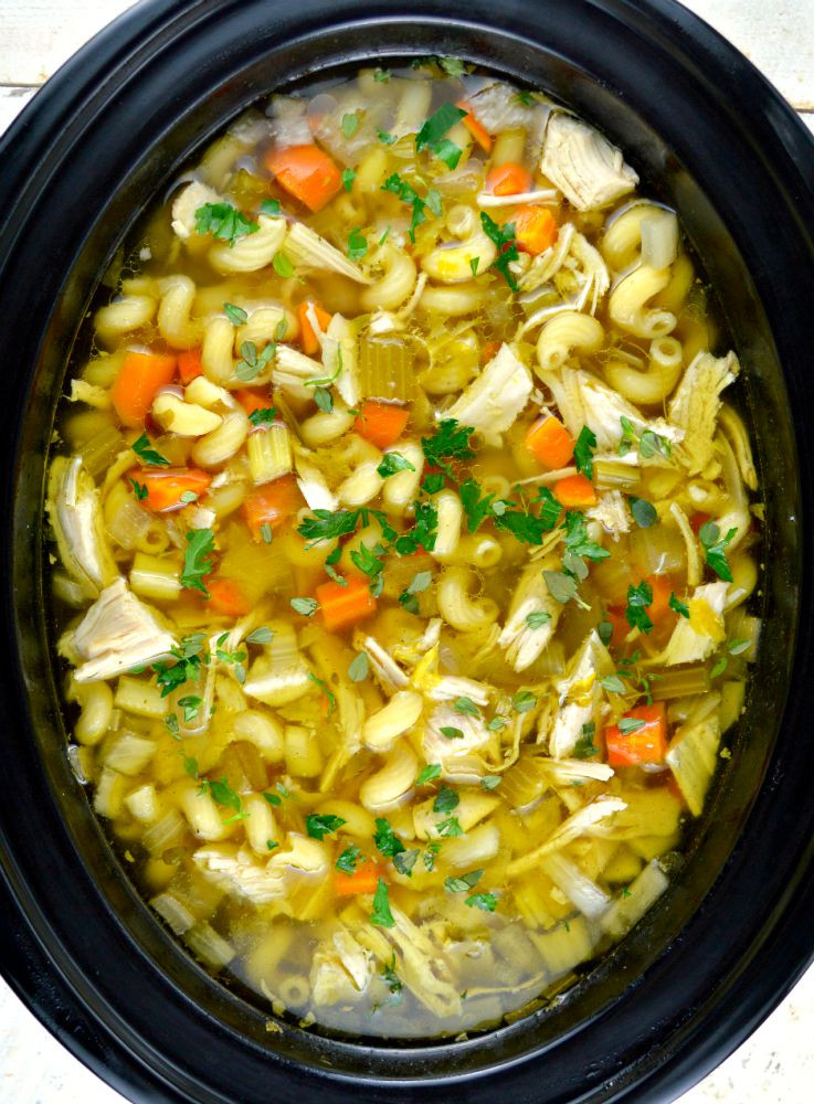 Chicken Noodle Soup Crockpot
 Crock Pot Chicken Noodle Soup Gonna Want Seconds