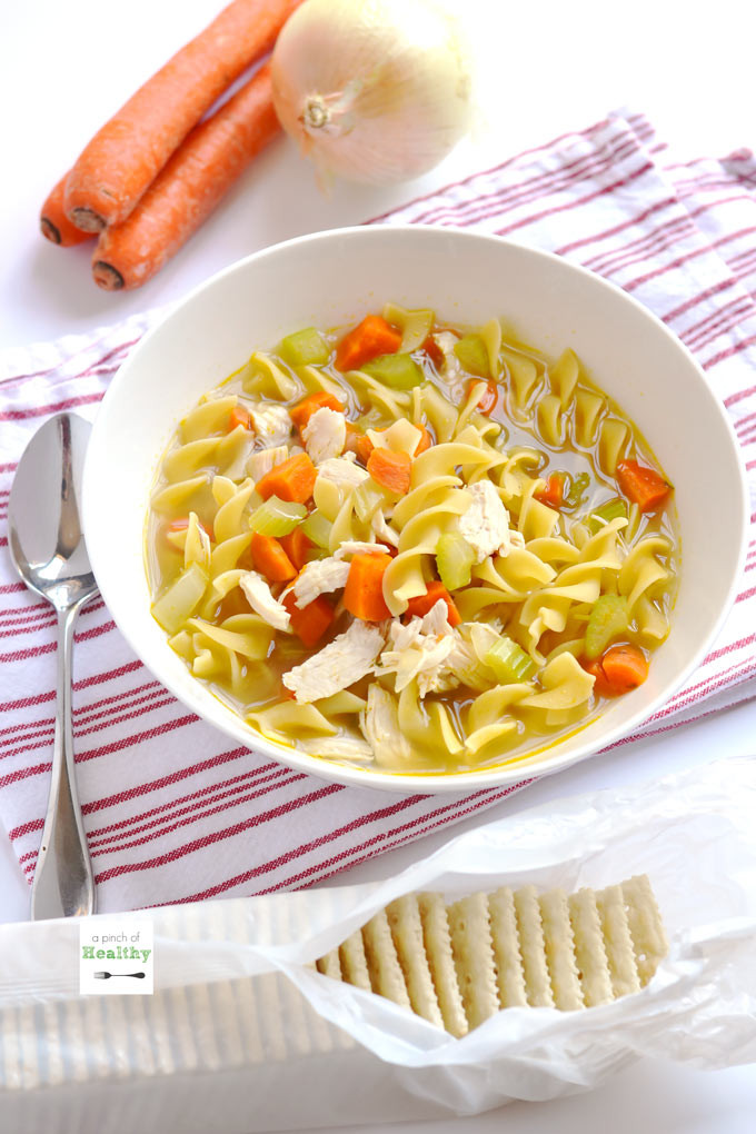 Chicken Noodle Soup From Scratch
 Chicken Noodle Soup from Scratch A Pinch of Healthy