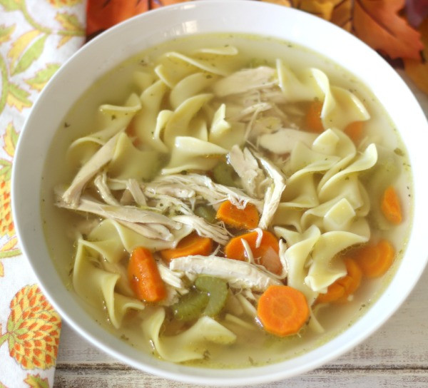 Chicken Noodle Soup From Scratch
 Homemade Chicken Noodle Soup