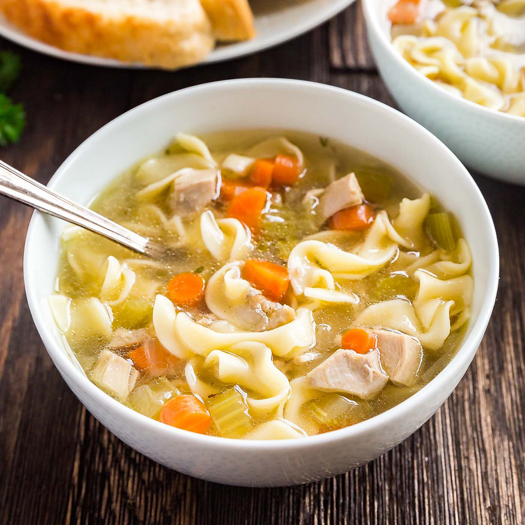 Chicken Noodle Soup Ingredients
 Easy Homemade Chicken Noodle Soup Recipe