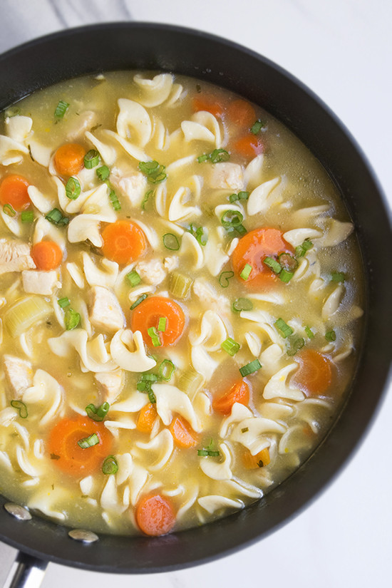 Chicken Noodle Soup Ingredients
 Homemade Chicken Noodle Soup Recipe