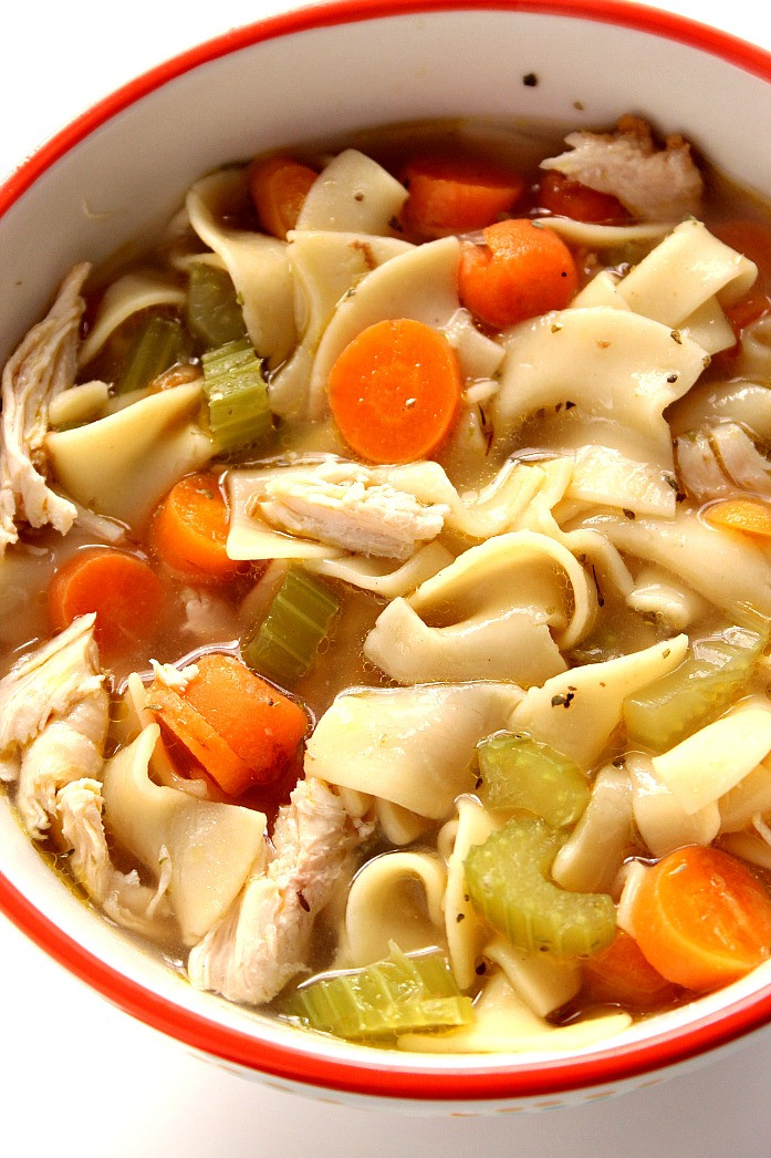 Chicken Noodle Soup Ingredients
 20 Minute Chicken Noodle Soup Recipe Crunchy Creamy Sweet
