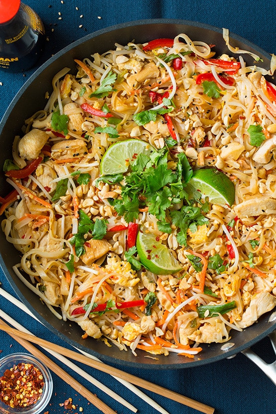 Chicken Pad Thai
 Chicken Pad Thai Cooking Classy