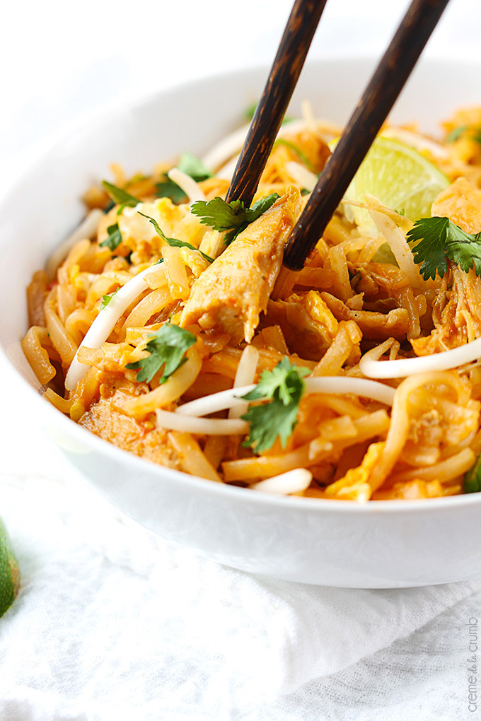 Chicken Pad Thai
 Chicken Pad Thai