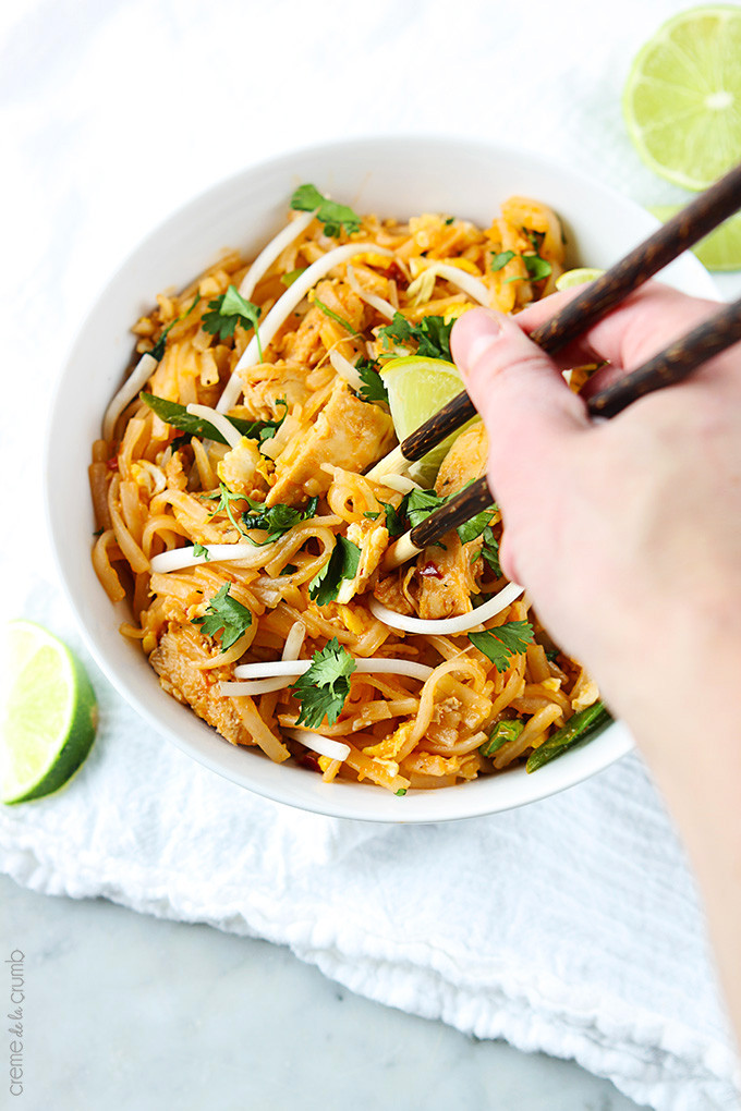 Chicken Pad Thai
 Chicken Pad Thai