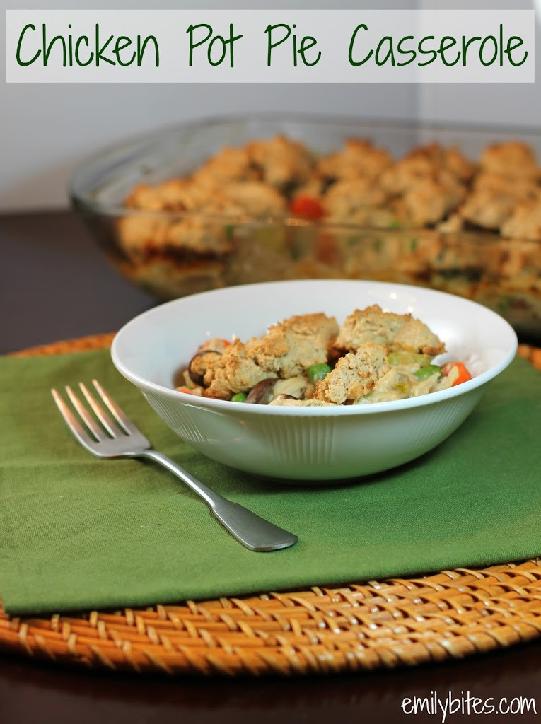 Chicken Pot Pie Casserole Recipe
 Chicken Pot Pie Casserole Emily Bites