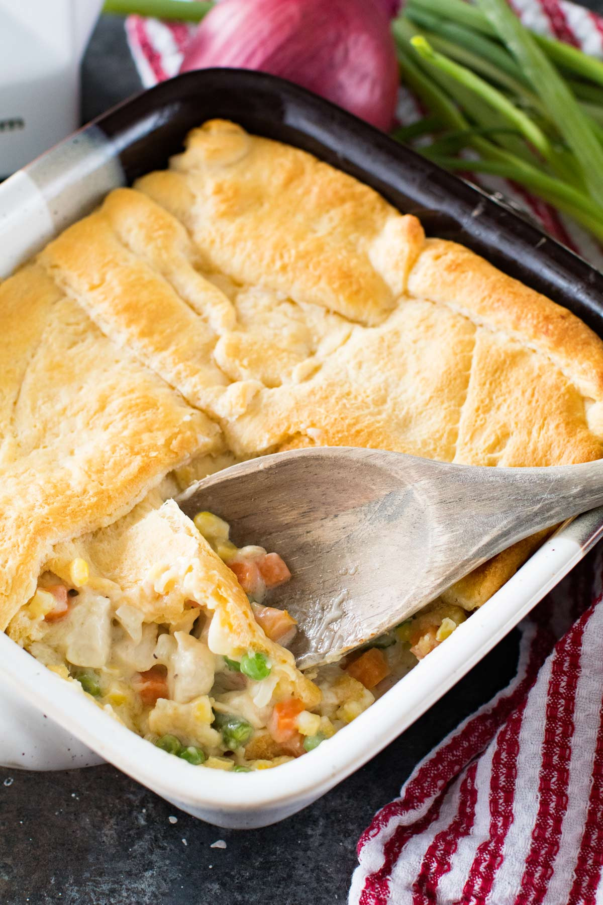 Chicken Pot Pie Casserole Recipe
 Easy Chicken Pot Pie Casserole Julie s Eats & Treats