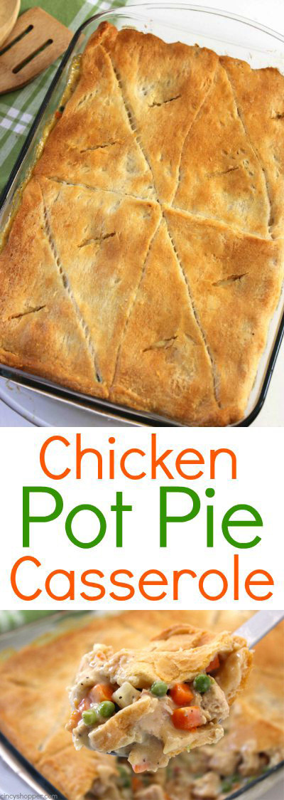 Chicken Pot Pie Casserole Recipe
 Chicken Pot Pie Casserole CincyShopper