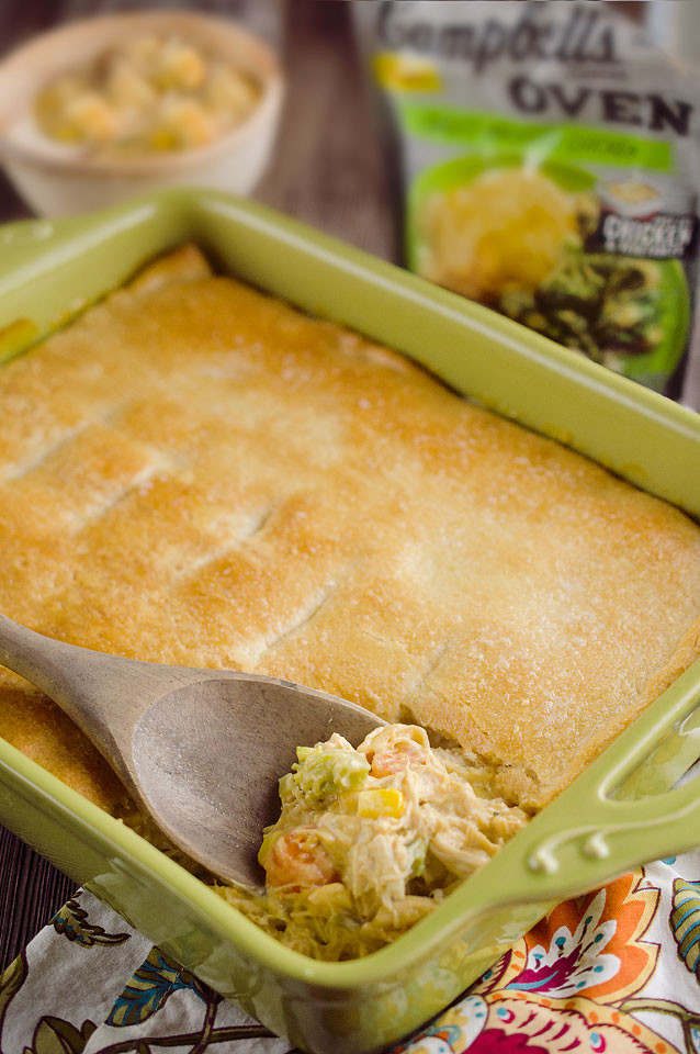 Chicken Pot Pie Casserole Recipe
 Cheesy Chicken Pot Pie Casserole