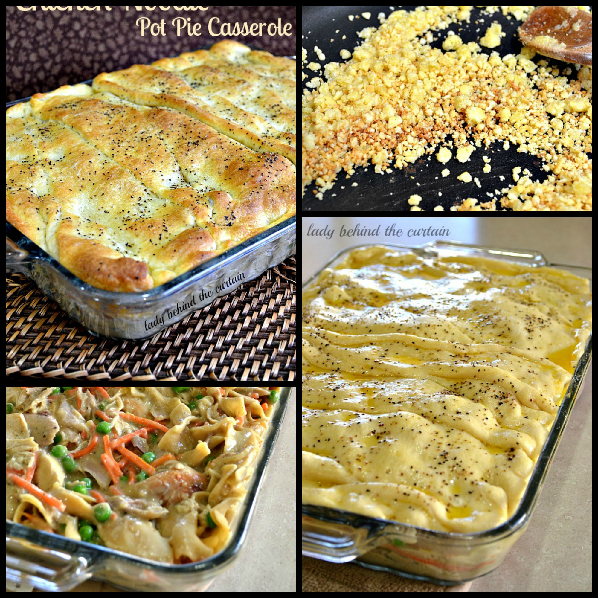 Chicken Pot Pie Casserole Recipe
 Chicken Noodle Pot Pie Casserole