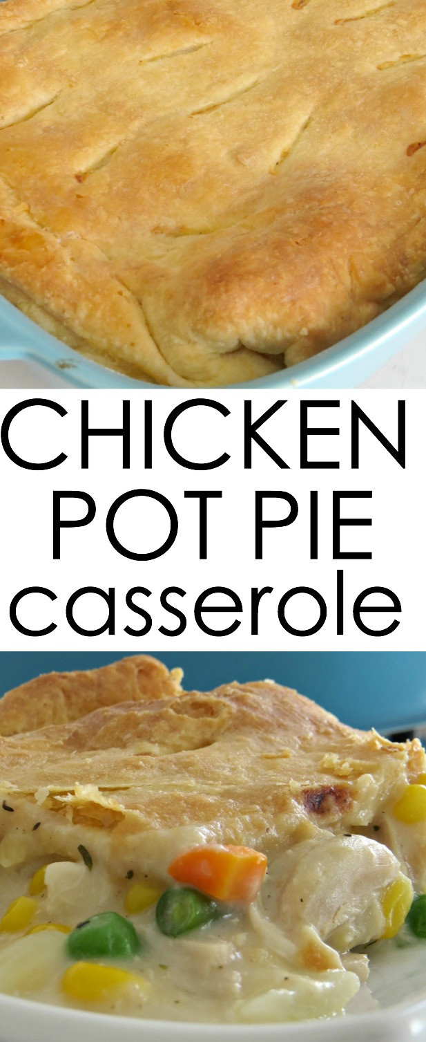 Chicken Pot Pie Casserole Recipe
 Chicken Pot Pie Casserole Written Reality