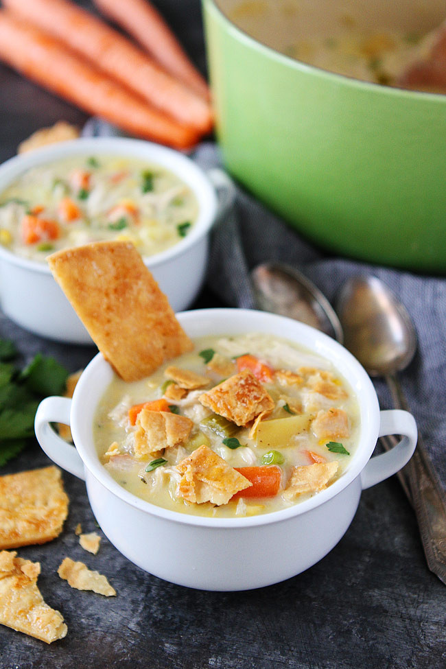 Chicken Pot Pie Soup Recipe
 Chicken Pot Pie Soup Recipe TheDirtyGyro