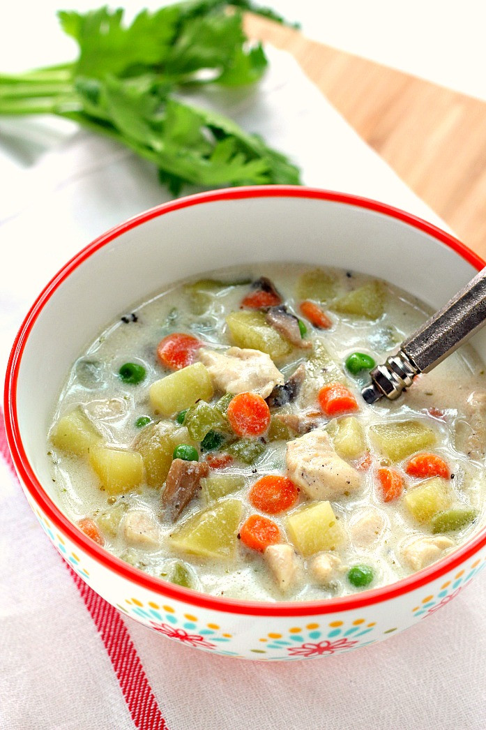 Chicken Pot Pie Soup Recipe
 Chicken Pot Pie Soup Recipe Crunchy Creamy Sweet