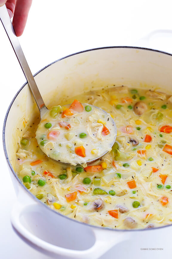 Chicken Pot Pie Soup Recipe
 Chicken Pot Pie Soup