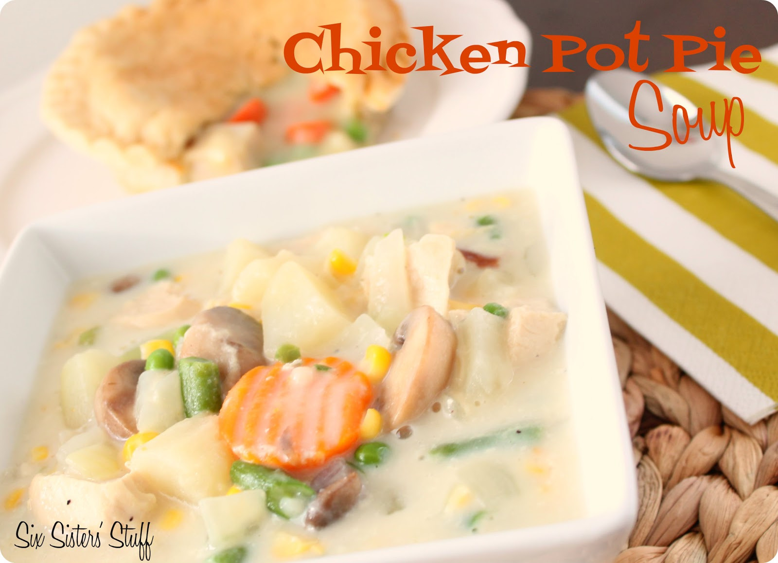 Chicken Pot Pie Soup Recipe
 Chicken Pot Pie Soup Recipe