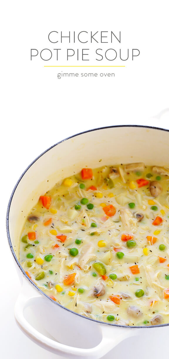 Chicken Pot Pie Soup Recipe
 Chicken Pot Pie Soup