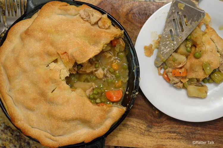 Chicken Pot Pie With Potatoes
 Sweet Potato and Chicken Pot Pie Platter Talk