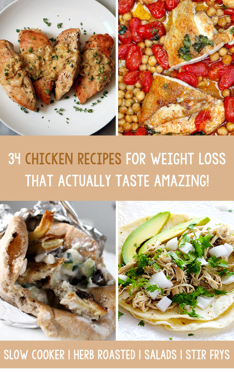 Chicken Recipes Weight Loss
 34 Chicken Recipes For Weight Loss That Actually Taste