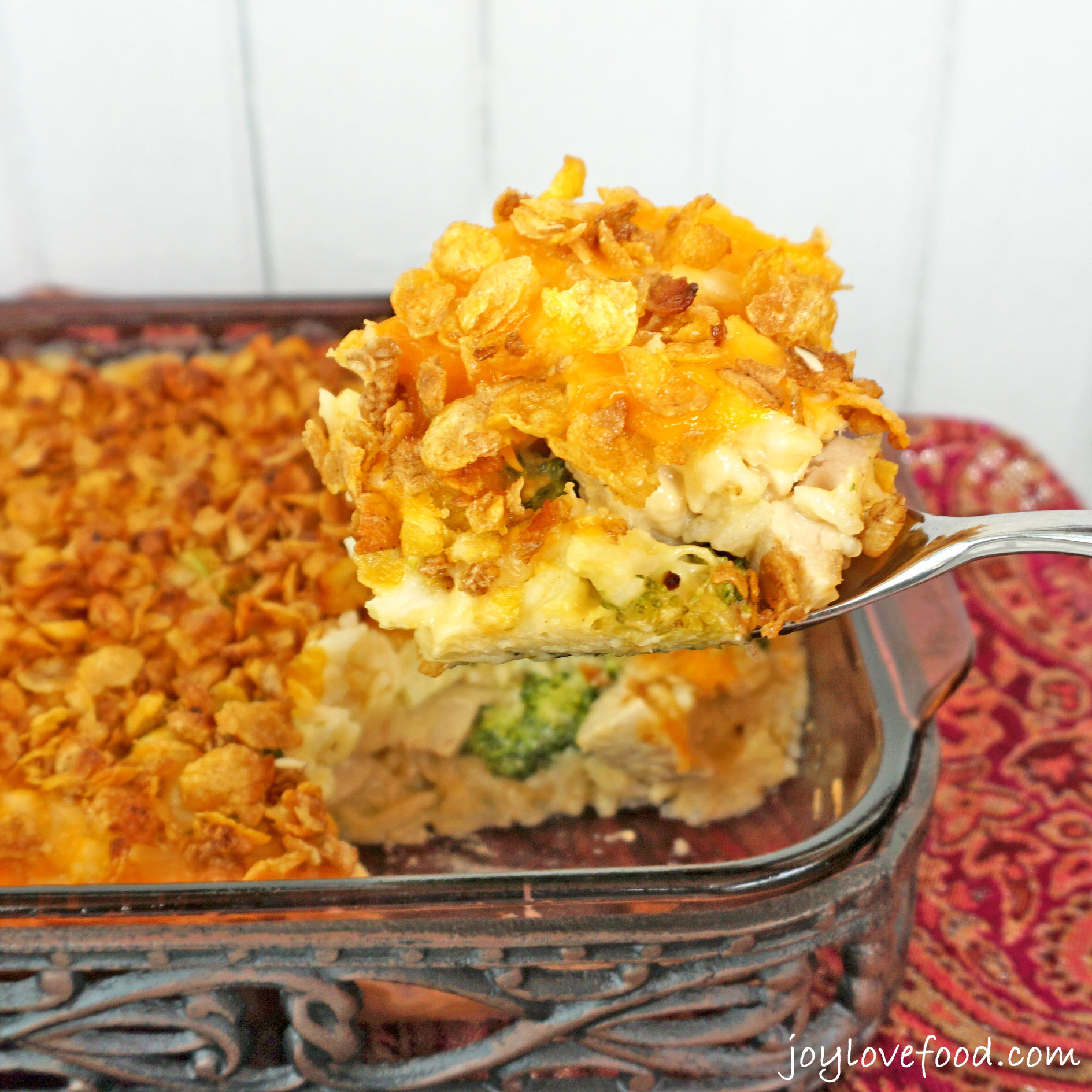 Chicken Rice Casserole
 Cheesy Chicken Broccoli and Rice Casserole Joy Love Food