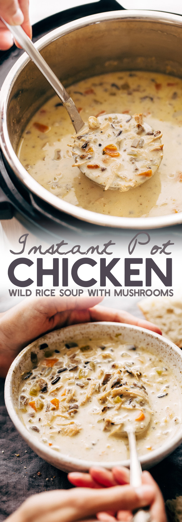 Chicken Rice Soup Instant Pot
 Instant Pot Chicken Wild Rice Soup Recipe