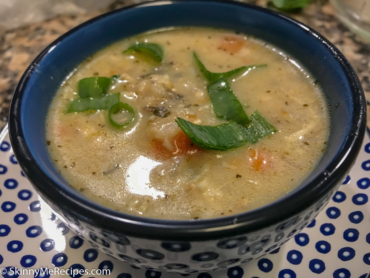 Chicken Rice Soup Instant Pot
 Instant Pot Creamy Chicken and Wild Rice Soup ⋆ Skinny Me