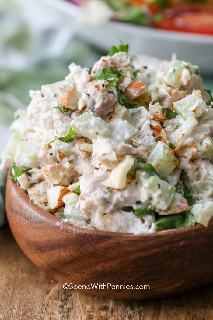 Chicken Salad Recipe
 The BEST Chicken Salad Spend With Pennies