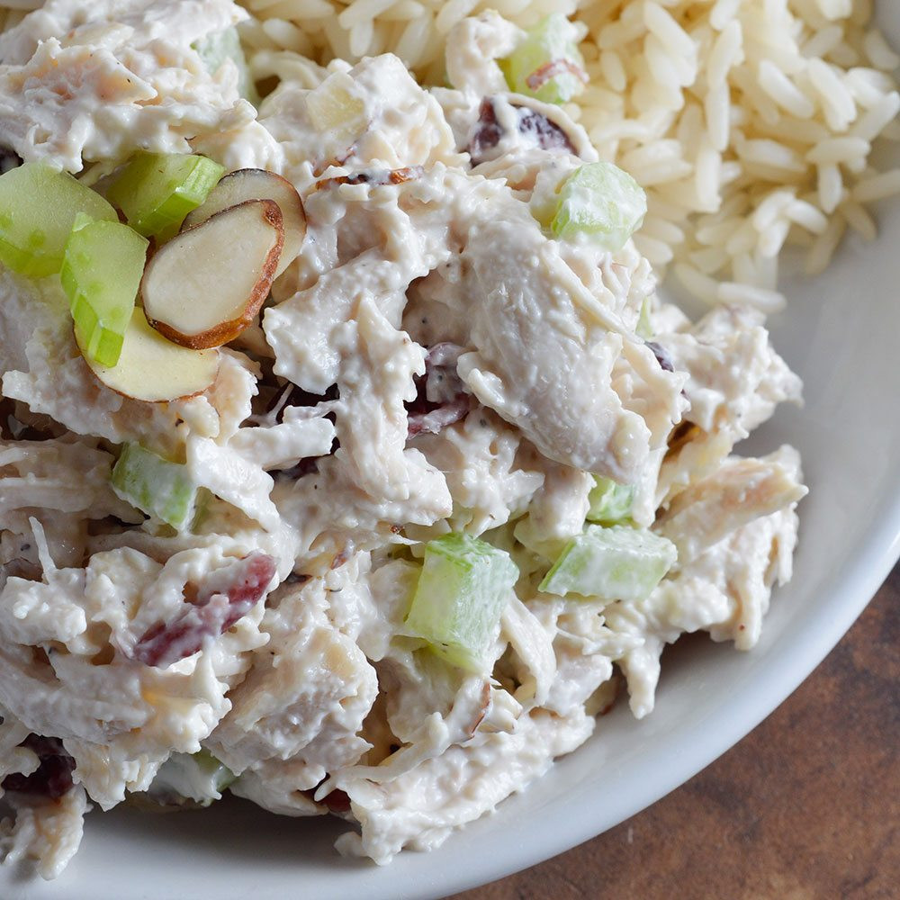 Chicken Salad Recipe
 Cranberry Almond Chicken Salad Recipe WonkyWonderful