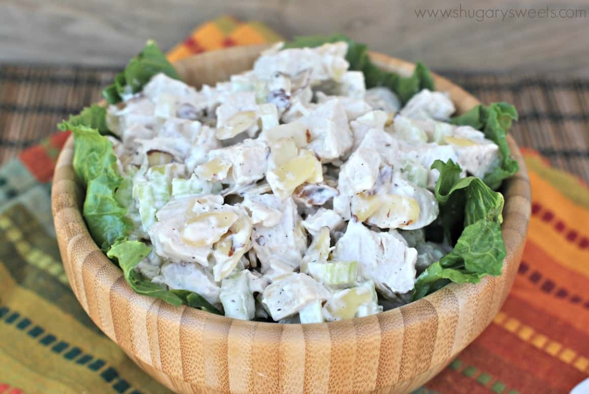 Chicken Salad Recipe
 Easy Chicken Salad Wraps Shugary Sweets