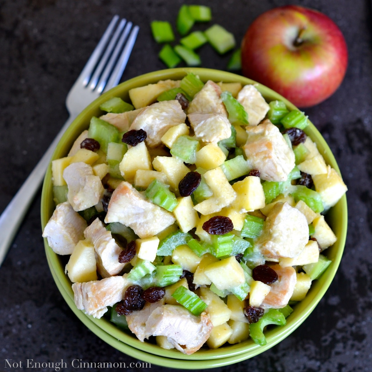 Chicken Salad With Apples
 Apple and Celery Chicken Salad Not Enough Cinnamon