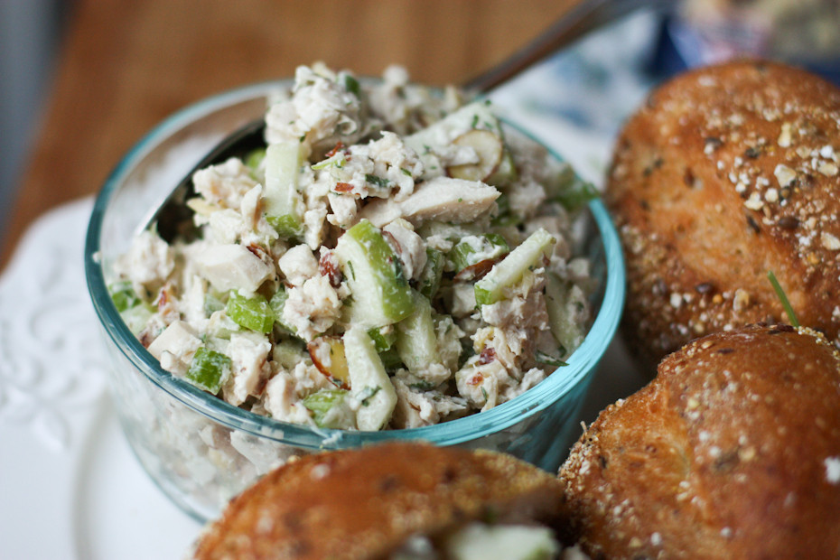 Chicken Salad With Apples
 Rotisserie Chicken Salad with Almonds and Apples