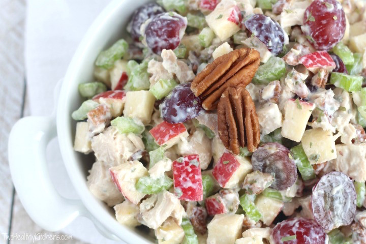 Chicken Salad With Apples
 Healthy Chicken Salad with Grapes Apples and Tarragon