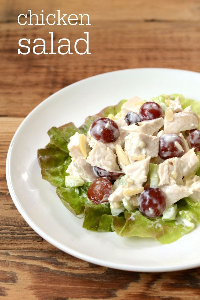 Chicken Salad With Grapes Recipes
 Chicken Salad with Grapes and Almonds Recipe
