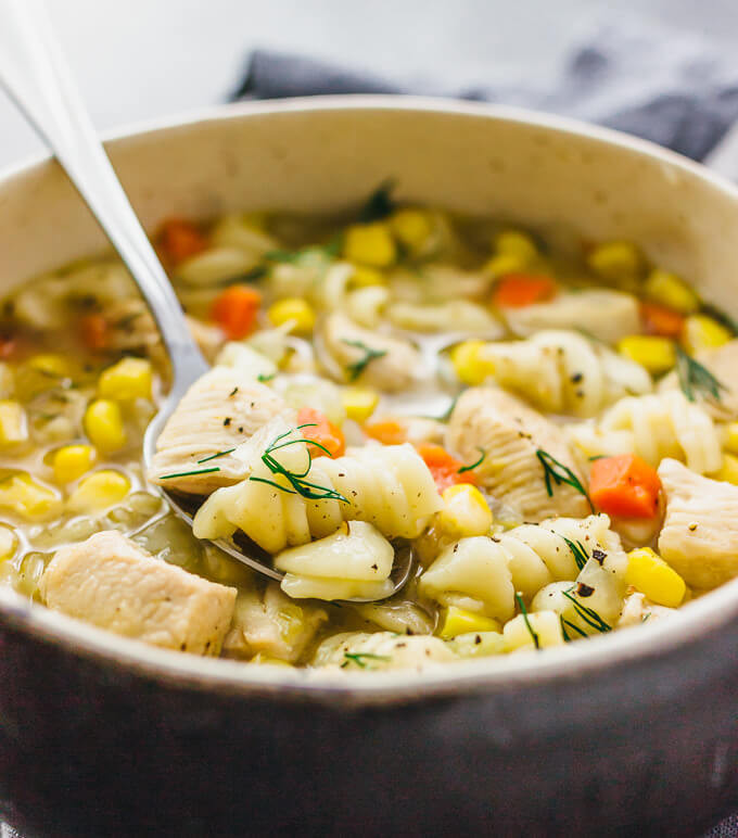 Chicken Soup Instant Pot
 Instant pot chicken noodle soup Savory Tooth