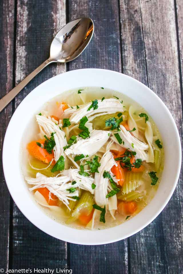 Chicken Soup Instant Pot
 Instant Pot Homemade Chicken Soup Jeanette s Healthy Living