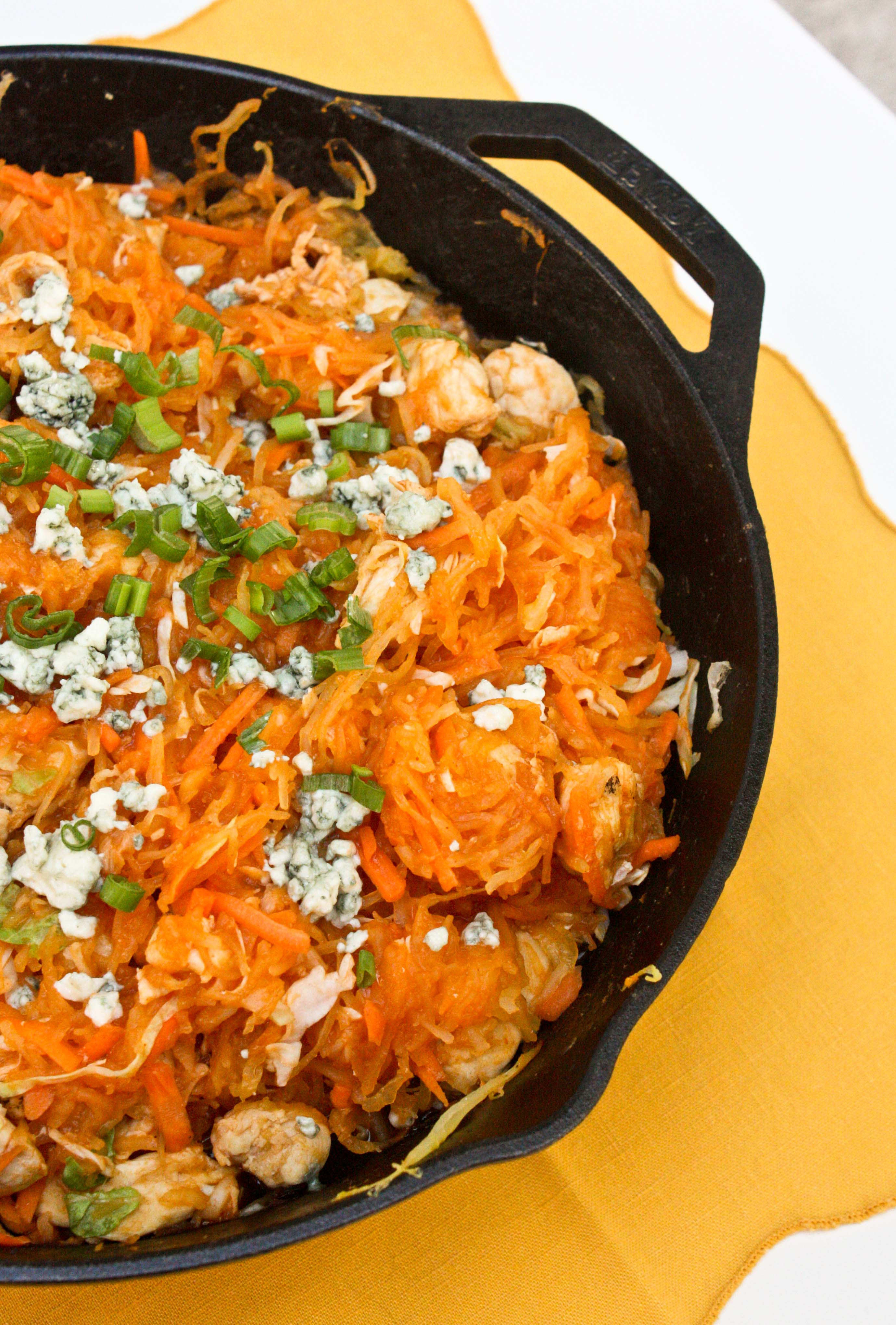 Chicken Spaghetti Squash
 Buffalo Chicken Spaghetti Squash – Foodologie