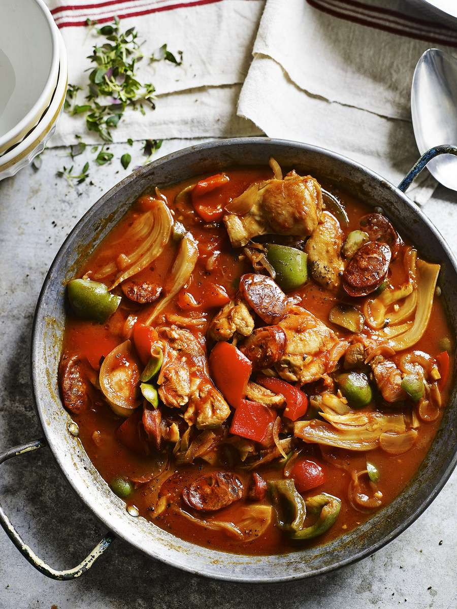 Chicken Stew Recipe
 spanish chicken stew with potatoes