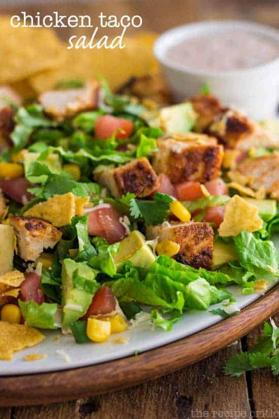 Chicken Taco Salad Recipe
 Chicken Taco Salad