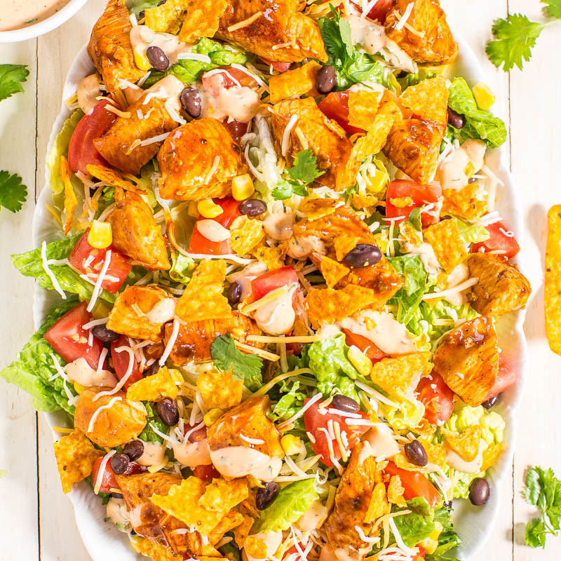 Chicken Taco Salad Recipe
 taco salad french dressing