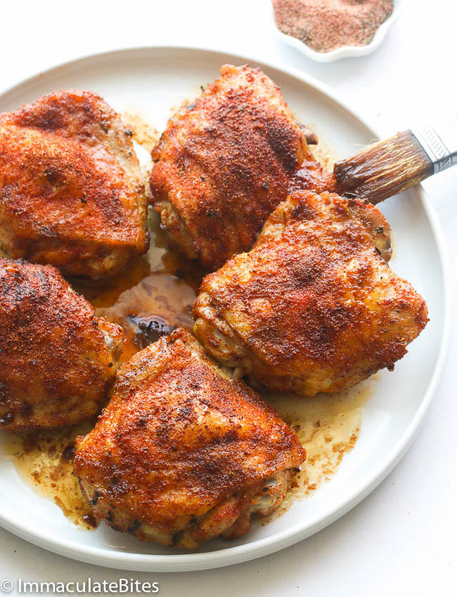 Chicken Thighs Temperature
 Baked Crispy Chicken Thighs Immaculate Bites